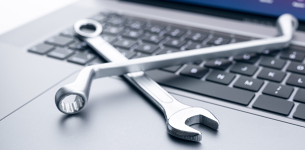 Computer with tools